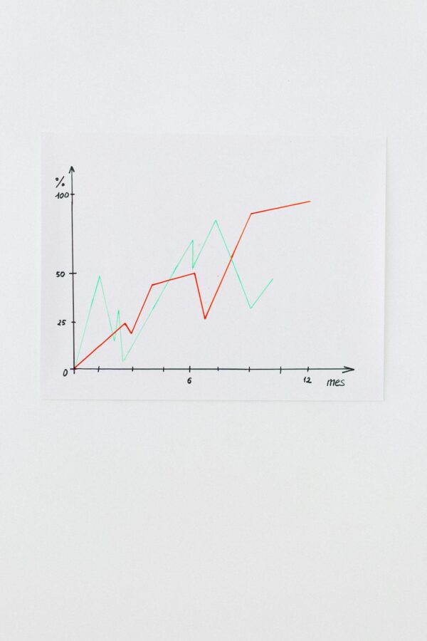White Paper With Black Line